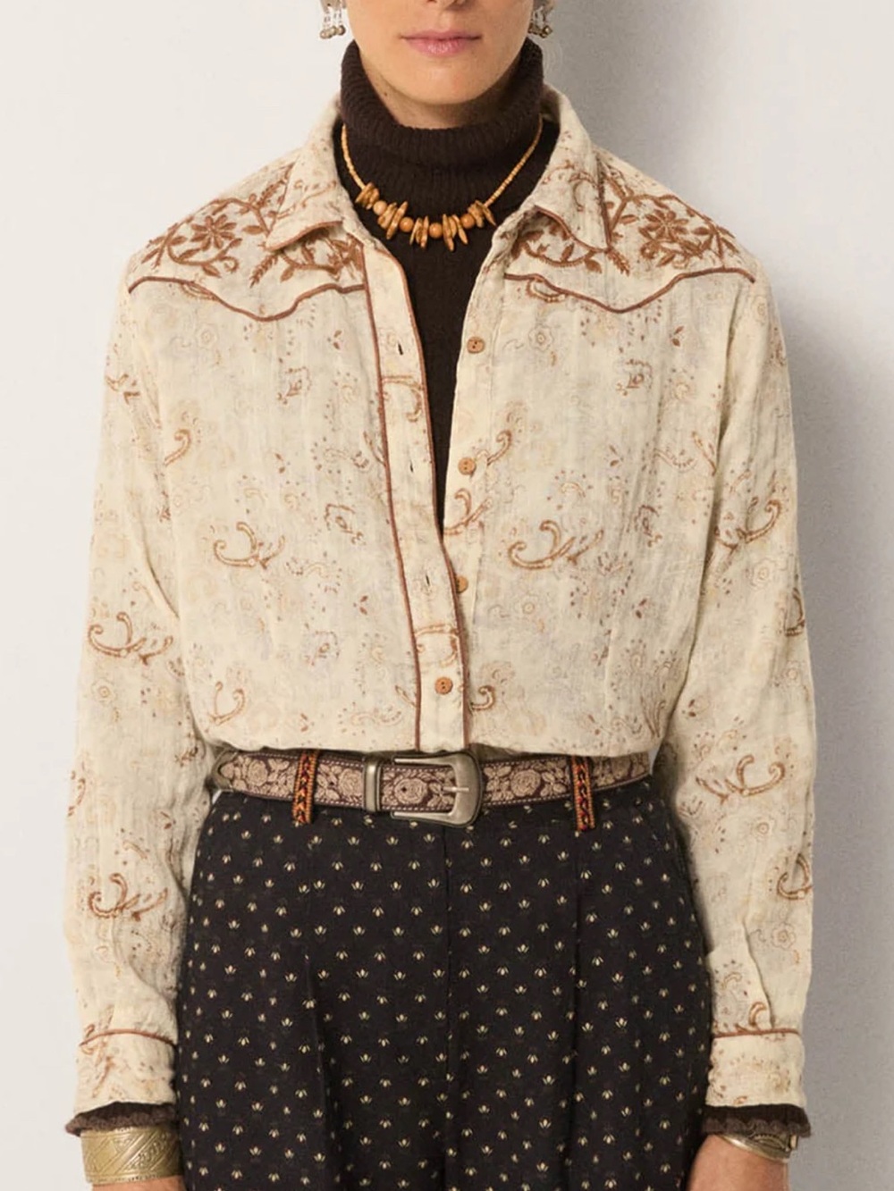 NEW Maison Hotel JOLENE BLOUSE
Golden Cowboy Large